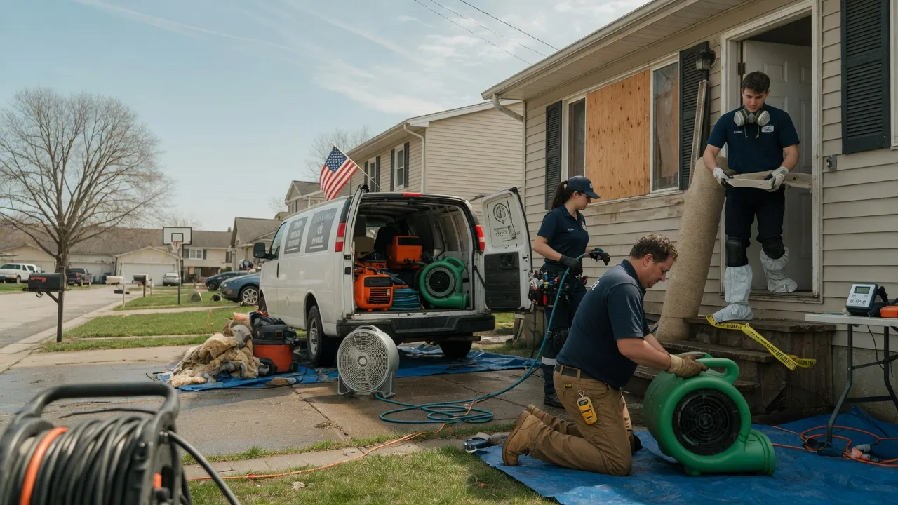Water Damage Restoration in Quincy, IN near me
